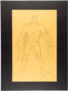 Swan, Curt | Curt Swan - Superman Oversized Illustration Original Art (1984).... | Heritage