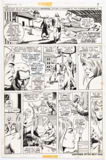 Smith, Barry | Barry Smith and Sal Buscema Astonishing Tales #10 Ka-Zar Story Page 7 Original Art (Marvel, 1972).... | Heritage