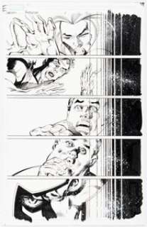 Jurgens, Dan - Dan Jurgens and Klaus Janson Supreme Power: Hyperion #2 Story Page 14 Original Art (Marvel, 2005)....