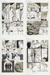 Morrow, Gray | Gray Morrow A Shadowline Saga: Critical Mass #6 Story Pages 9-12 Original Art (Marvel/Epic, 1990).... (Total: 4 Original Art) | Heritage