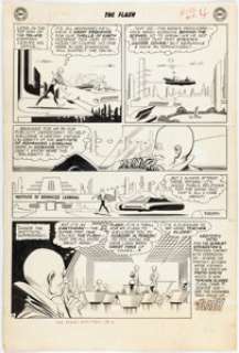 Infantino, Carmine | Carmine Infantino and Joe Giella Flash #132 Story Page 4 Original Art (DC, 1962).... | Heritage