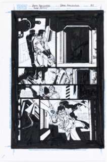 Albuquerque, Rafael - Rafael Albuquerque Fear Agent #10 Story Page 1 Original Art (Image, 2007)....