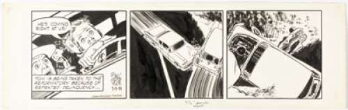 Frank Thorne | Dr. Guy Bennett Daily Comic Strip Original Art dated 7-13-59 (Lafave Newspaper Features, 1959). ... | Heritage