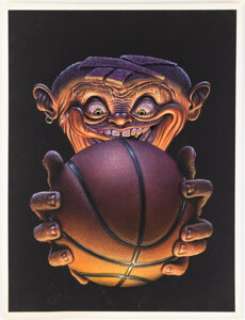 Mick McGinty - Reebok Advertisement Basketball Painting Original Art Group of 4 (c. 1980-1990s).... (Total: 4 Original Art) | Heritage