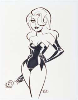 Bruce Timm - Poison Ivy Original Art (Undated). | ... | Heritage