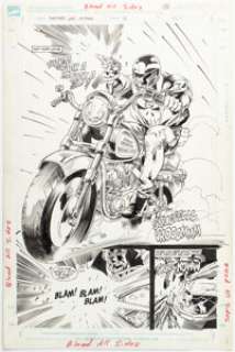 Jim Lee, Al Milgrom, And Don Hudson | The Punisher War Journal #12 Story Page 18 Original Art (Marvel, 1989). | Heritage