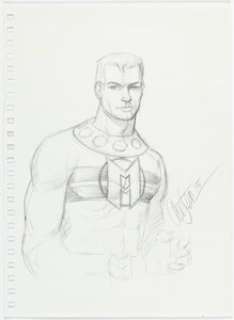 Chuck Austen - Miracleman Sketch Original Art (2015).