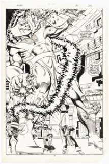 Al Milgrom And Roy Richardson | The Avengers #250 Splash Page 26 Original Art (Marvel, 1984). | Heritage