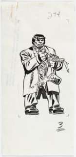 Al Milgrom | The Incredible Hulk #294 Corner Box Illustration Original Art (Marvel, 1984). | Heritage