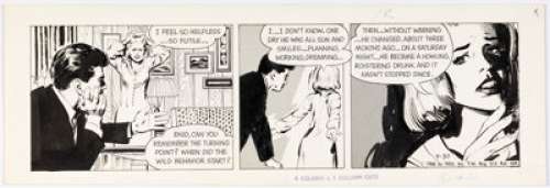 Neal Adams | Ben Casey Daily Comic Strip Original Art dated 4-30-66 (NEA, 1966). | Heritage