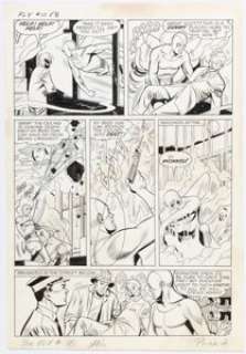 John Giunta And Marty Epp (Team Attributed) | Adventures of the Fly #10 Story Page 2 Original Art (Archie, 1961). | Heritage