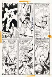 Sal Buscema and Frank McLaughlin The Defenders #5 Story Page 10 Original Art (Marvel, 1973). | Heritage