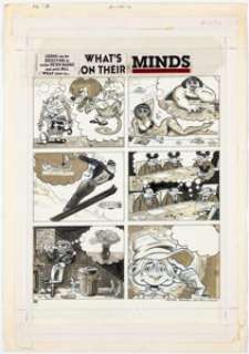 Bill Wray | Cracked 4-Complete Stories Original Art Group of 5 (Globe Communications, c.1987). (Total: 5 Original Art) | Heritage