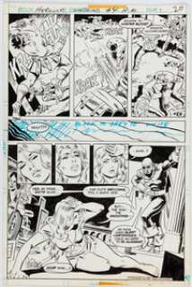 José Luis García-Lopez and Wally Wood Hercules Unbound #4 Story Page 9 Original Art (DC, 1976). | Heritage