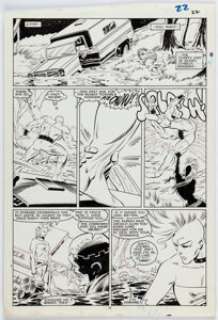 Jackson "Butch" Guice and Dan Green Uncanny X-Men #216 Story Page 17 Original Art (Marvel, 1987). | Heritage