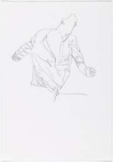 Phil Hale - Continuous Line Drawing Illustration Original Art (undated).