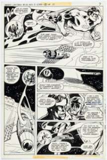 Mike Grell and Vince Colletta Green Lantern #110 Story Page 5 Original Art (DC, 1978). | Heritage