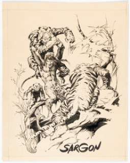 Alex Nino Universal Komiks #227 Cover Original Art (PSG Publishing House, 1973). | Heritage