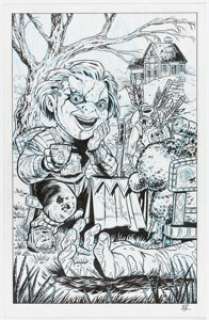 Andy Belanger Chucky Comic Book #1 Cover Original Art (Devil’s Due Publishing, 2009). | Heritage