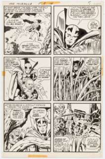 Jack Kirby and Mike Royer Mister Miracle #15 Story Page 5 Original Art (DC, 1973). | Heritage
