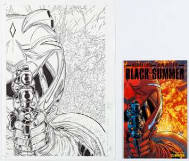 Juan José Ryp Black Summer #2 Cover Original Art (Avatar Press, 2007). (Total: 2 Original Art) | Heritage