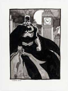 Tim Sale - Batman Illustration Original Art (2019). | Heritage