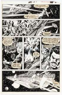 Carmine Infantino and Frank Giacoia Star Wars #54 Story Page 18 Original Art (Marvel, 1981). | Heritage