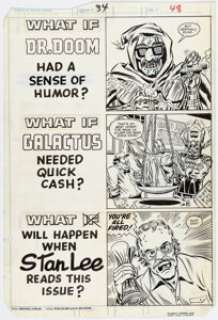 Ron Zalme and Al Milgrom What If? #34 Story Page Original Art (Marvel, 1982). | Heritage