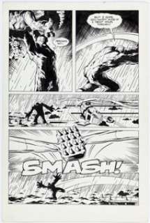 Bill Willingham and Bill Anderson Justice Machine Annual #1 Elementals Story Page 17 Original Art (Texas Comics, 1983).