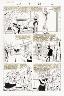 Jackson "Butch" Guice, Bob Layton, and Joe Rubinstein X-Factor #1 Story Page 22 Original Art (Marvel, 1986). | Heritage