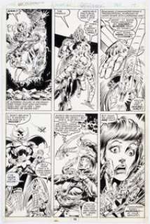 Pat Broderick and Armando Gil Micronauts #21 Story Page 14 Original Art (Marvel, 1980). | Heritage