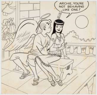 Samm Schwartz (attributed) Archie’s Joke Book Magazine #63 Cover Original Art (Archie, 1962). | Heritage