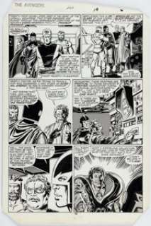 John Buscema and Tom Palmer The Avengers #261 Story Page 15 Original Art (Marvel, 1985). | Heritage