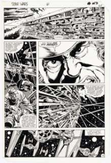 Walt Simonson and Tom Palmer Star Wars #61 Story Page 19 Original Art (Marvel, 1982). | Heritage