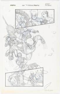 Paco Medina Deadpool #27 Story Page 2 Original Art (Marvel, 2014).