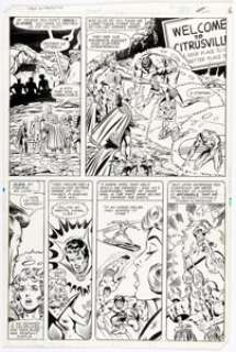 Don Perlin and Joe Sinnott The Defenders #99 Story Page 4 Original Art (Marvel, 1981). | Heritage