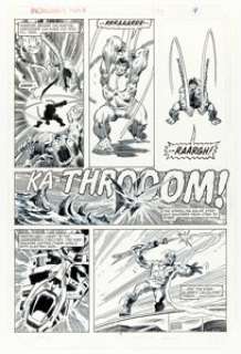 Sal Buscema and Gerry Talaoc The Incredible Hulk #307 Story Page 7 Original Art (Marvel, 1985). | Heritage