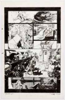 Sean Gordon Murphy Punk Rock Jesus #6 Story Page 8 Original Art (DC, 2013).