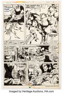 Gene Colan and Frank Chiaramonte Doctor Strange #9 Story Page 3 Original Art (Marvel, 1975). | Heritage