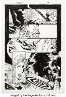 Peter Vale and Wellington Diaz Superman #672 Story Page 6 Original Art (DC, 2008).