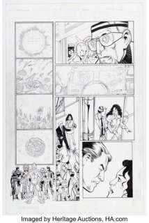 George Pérez, John Lowe, and Tim Eldred Break-Thru #1 Story Page 18 Original Art (Malibu/Ultraverse, 1993).