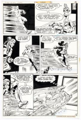 Irv Novick and Frank McLaughlin The Flash #262 Story Page 8 Original Art (DC, 1978). | Heritage