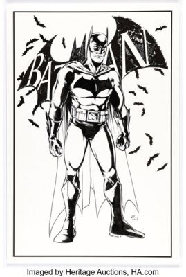 W.C. Carani - Batman Specialty Illustration Original Art (2016).