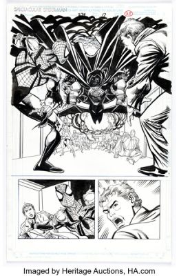 Sal Buscema and John Stanisci The Spectacular Spider-Man #234 Story Page 17 Original Art (Marvel, 1996). | Heritage