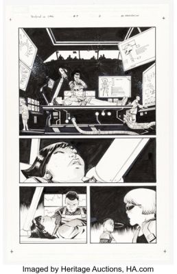 Mike Henderson Deadpool vs Old Man Logan #3 Story Page 2 Original Art (Marvel, 2018). | Heritage