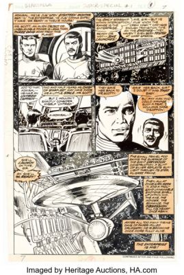 Dave Cockrum and Klaus Janson Star Trek #1 Story Page 5 Original Art (Marvel, 1980). | Heritage