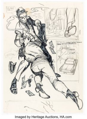 Gil Kane The Hawk and The Dove #5 Story Page 1 Preliminary Original Art (DC, 1969). | Heritage