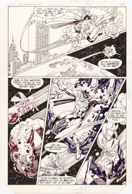 Gil Kane DC Comics Presents Annual #3 Superman Story Page 26 Original Art (DC, 1981). | Heritage