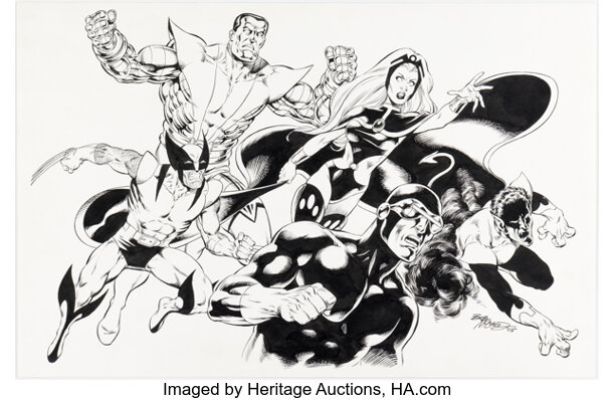 Bob McLeod - X-Men Illustration Original Art (2005). | Heritage