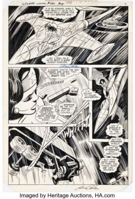 Gene Colan and Frank McLaughlin Wonder Woman #294 Story Page 2 Original Art (DC, 1982). | Heritage